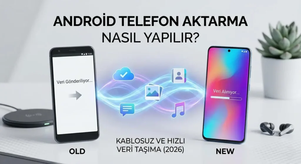 android telefon aktarma nasıl yapılır