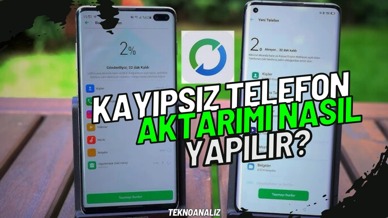 android telefon aktarma nasıl yapılır?