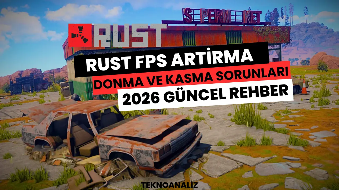 Rust FPS artırma ayarları 2026