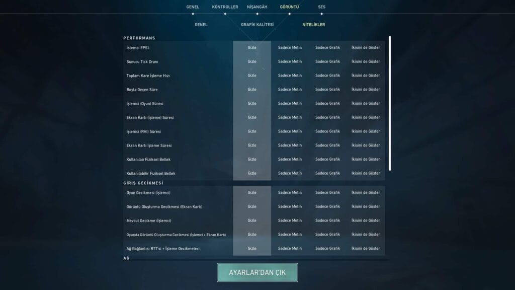 valorant fps arttırma