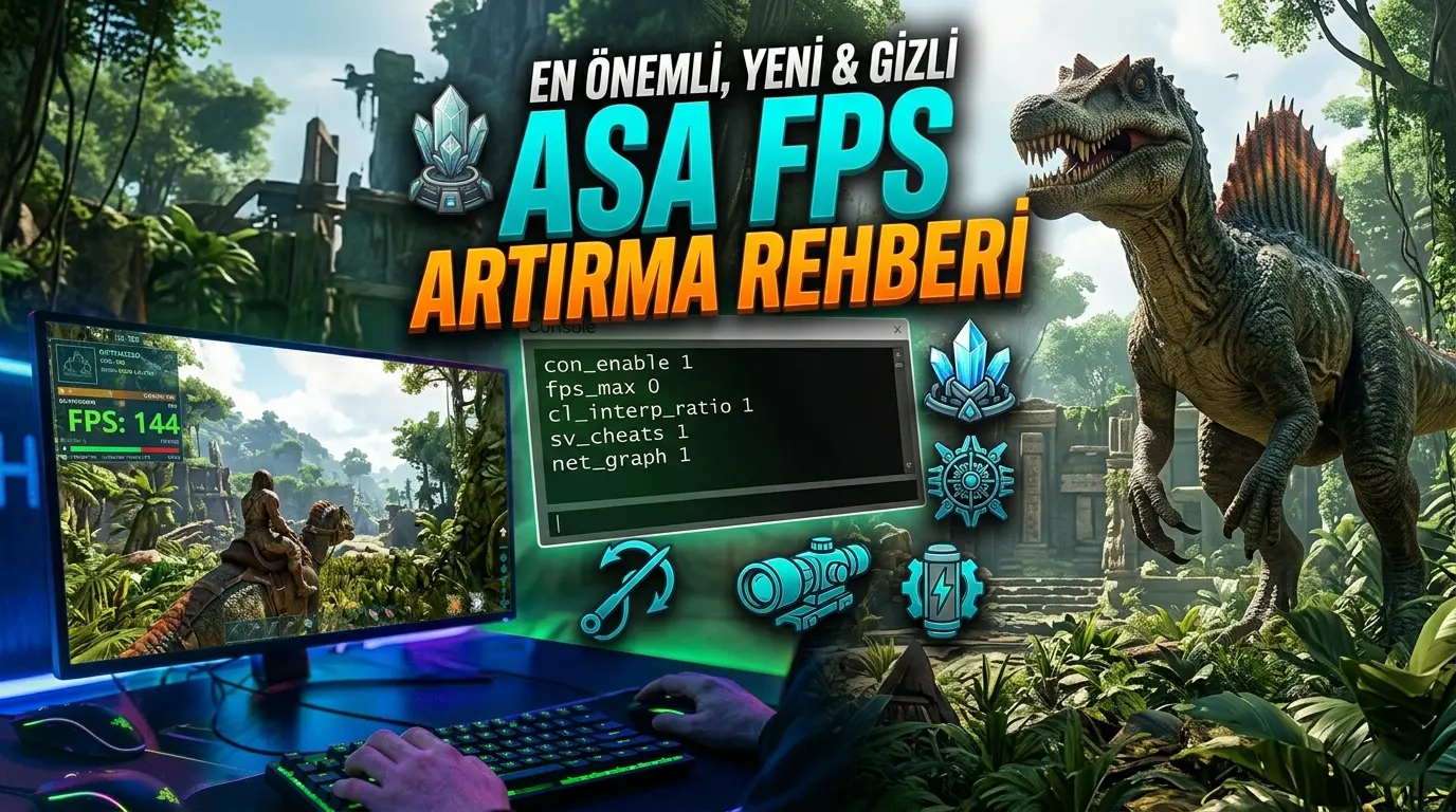 ARK: Survival Ascended FPS Artırma Rehberi 2026 Çözüm