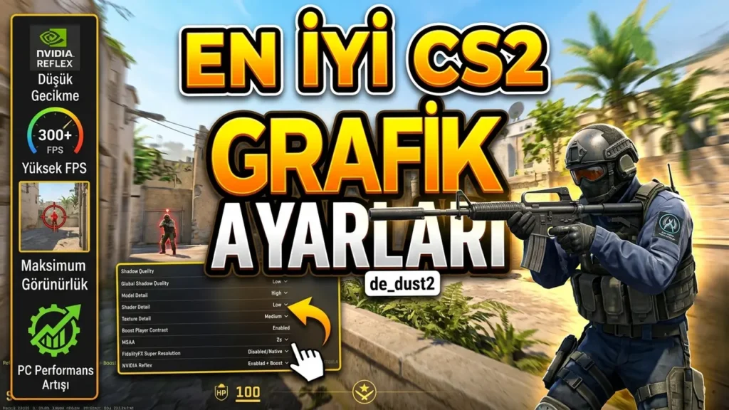 CS2 FPS Artırma Rehberi 2026: Rekabetçi Performansın Sırrı! en iyi cs2 grafik ayarları 2026 fps artırma