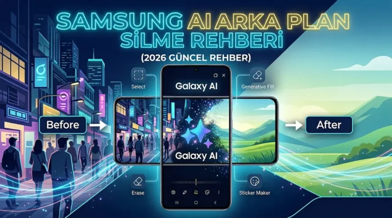 Samsung AI arka plan silme rehberi öne çıkan görsel