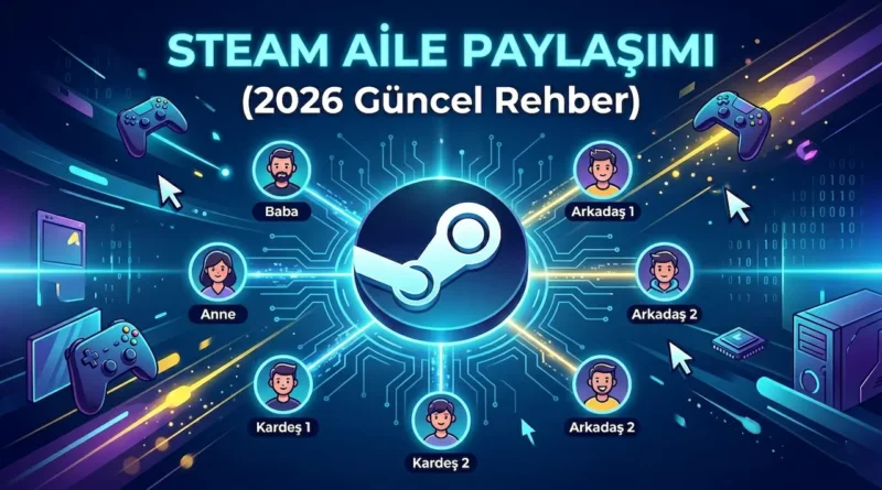 Steam Aile Paylaşımı Nasıl Yapılır 2026