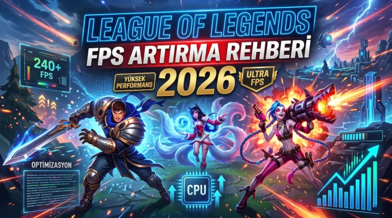 League of Legends FPS Artırma Rehberi 2026: En Güncel ve Detaylı Yöntemler lol fps artırma 2026