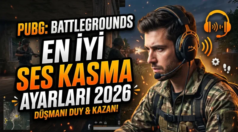PUBG En İyi Ses Kasma Ayarları 2026: Ses Seviyesi Dengeleme ve Kesin Çözüm pubg en iyi ses kasma ayarları 2026