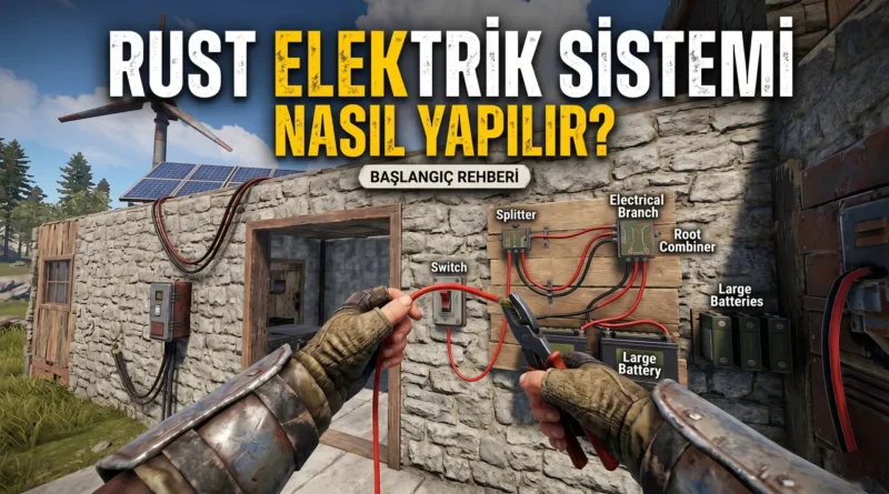 Rust Elektrik Sistemi Nasıl Yapılır? 2026 Başlangıç ve İleri Düzey Rehber rust elektrik sistemi nasıl yapılır 2026