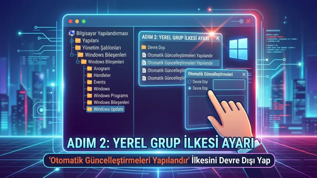 windows 11 update kapatma