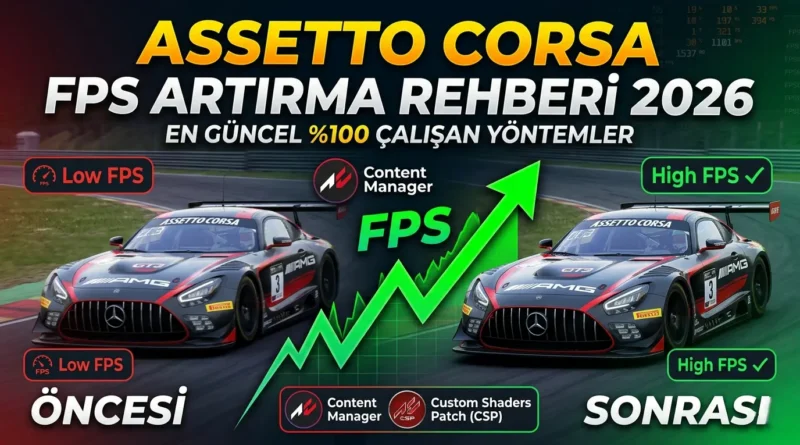 assetto corsa fps artırma rehberi 2026