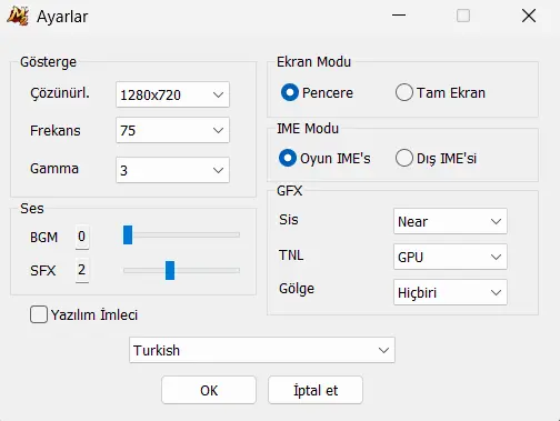 metin2 config ayarları