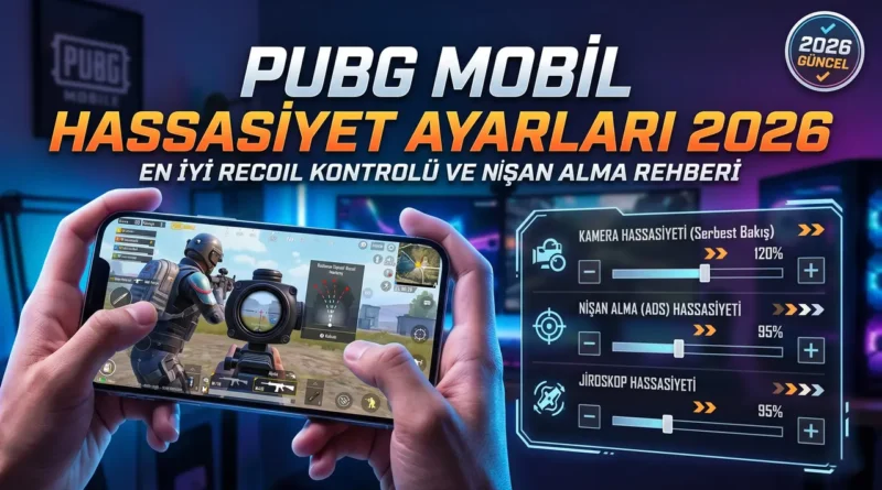 pubg mobil hassasiyet ayarları 2026